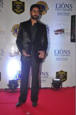 Abhishek Bachchan at the 21st Lions Gold Awards 2015 in Mumbai on 6th Jan 2015